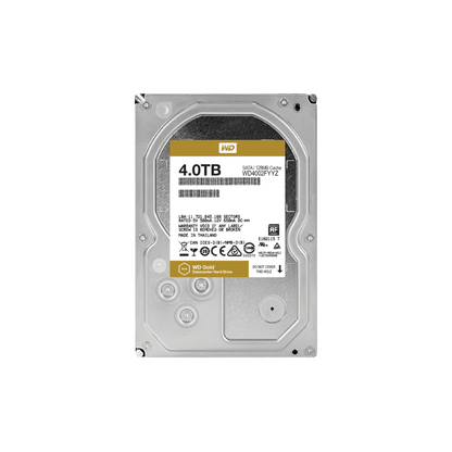 Western Digital WD Gold 4TB Interne Festplatte WD4002FYYZ 3,5 Zoll HDD SATA3