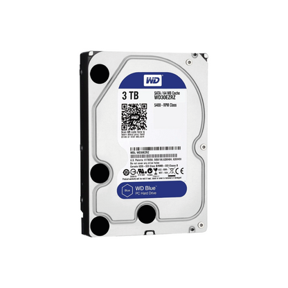 Western Digital WD Blue 3TB Interne Festplatte WD30EZRZ 3,5 Zoll HDD SATA3 64MB