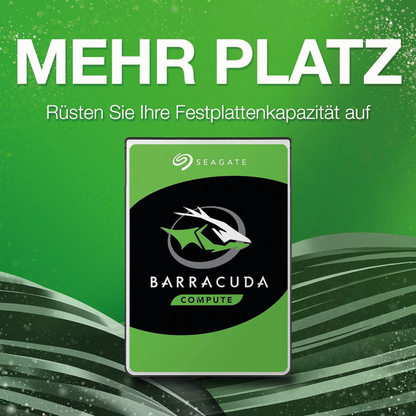 Seagate Barracuda 8TB Interne Festplatte ST8000DM004 3,5 Zoll HDD SATA3 5400RPM