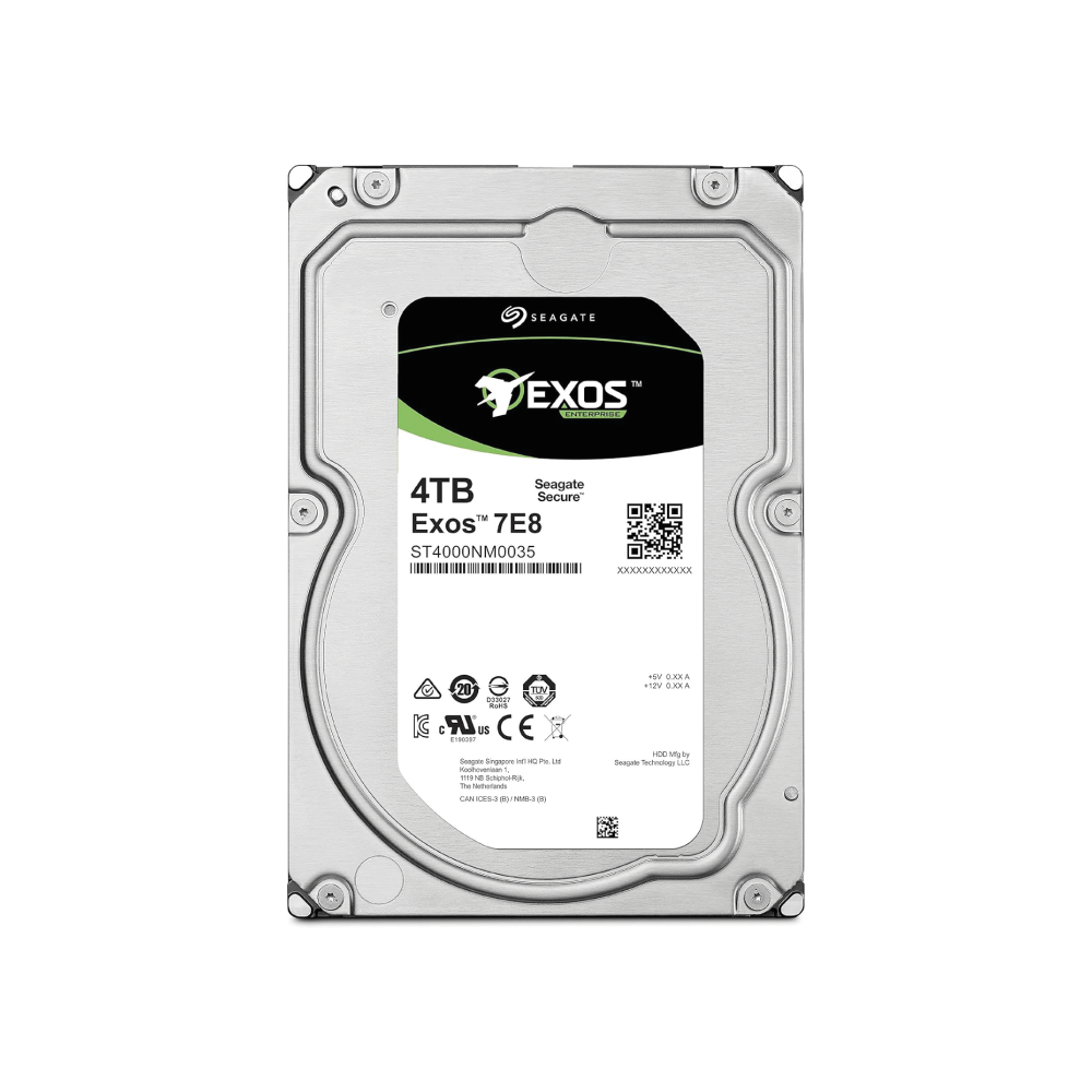 Seagate Exos 7E8 4TB Interne Festplatte ST4000NM0035 3,5 Zoll HDD SATA3 7200RPM