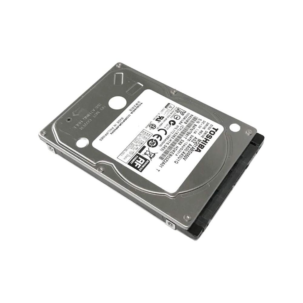 Toshiba 500GB Interne Festplatte MQ01ABD050V 2,5 Zoll HDD SATA2 5400RPM 8MB