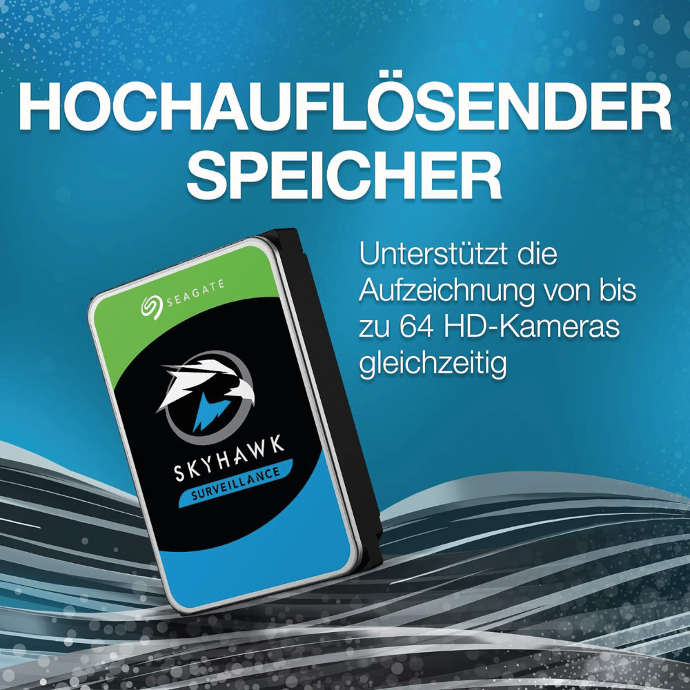 Seagate SkyHawk Surveillance 12TB Interne Festplatte ST12000VX0007 3,5 Zoll HDD