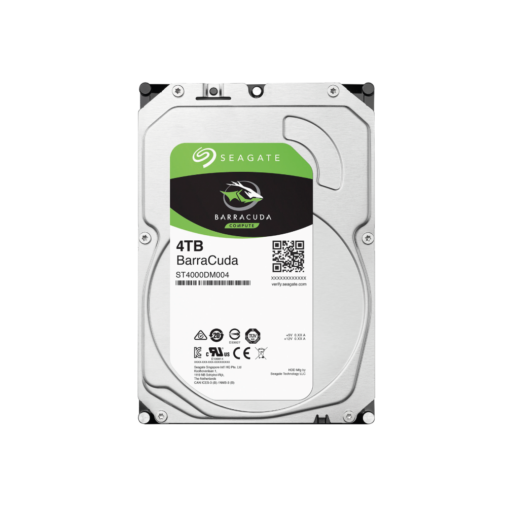 Seagate Barracuda 4TB Interne Festplatte ST4000DM004 3,5 Zoll HDD SATA3 5400RPM