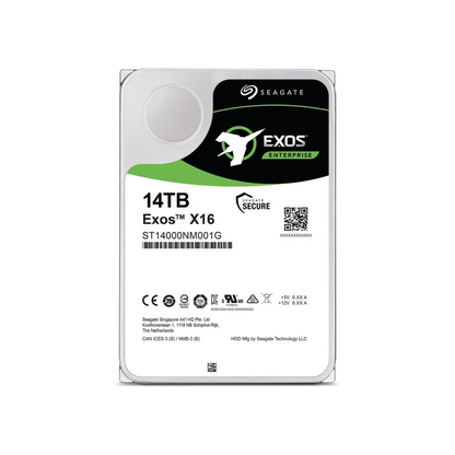 Seagate Exos X16 14TB Interne Server Festplatte ST14000NM001G 3,5 Zoll HDD SATA3