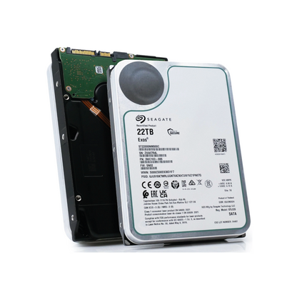 Seagate Exos X22 22TB Interne Server Festplatte ST22000NM000C 3,5 Zoll HDD SATA3
