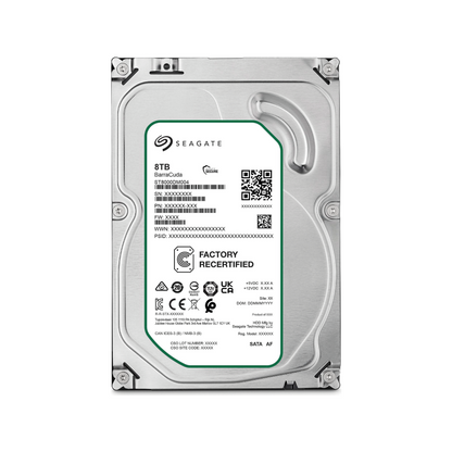 Seagate Barracuda 8TB Interne Festplatte ST8000DM004 3,5 Zoll HDD SATA3 5400RPM