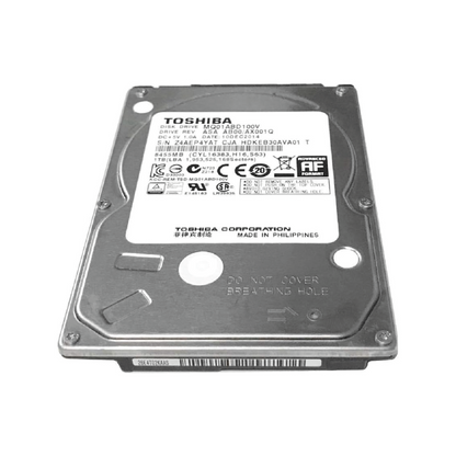 Toshiba 1TB Interne Festplatte MQ01ABD100V 2,5 Zoll HDD SATA2 5400RPM 8MB