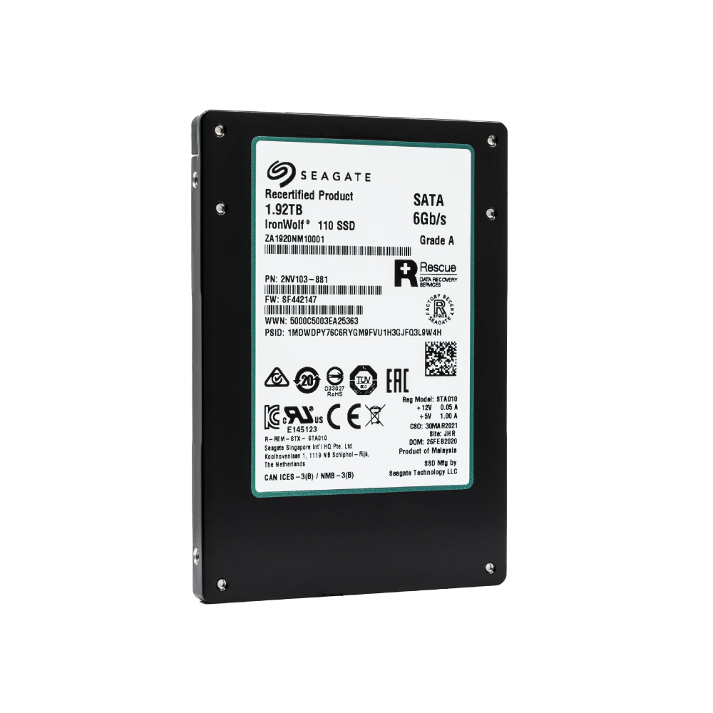 Seagate IronWolf 110 1,92 TB Interne SSD ZA1920NM10001 2,5 Zoll SATA 560Mb/s