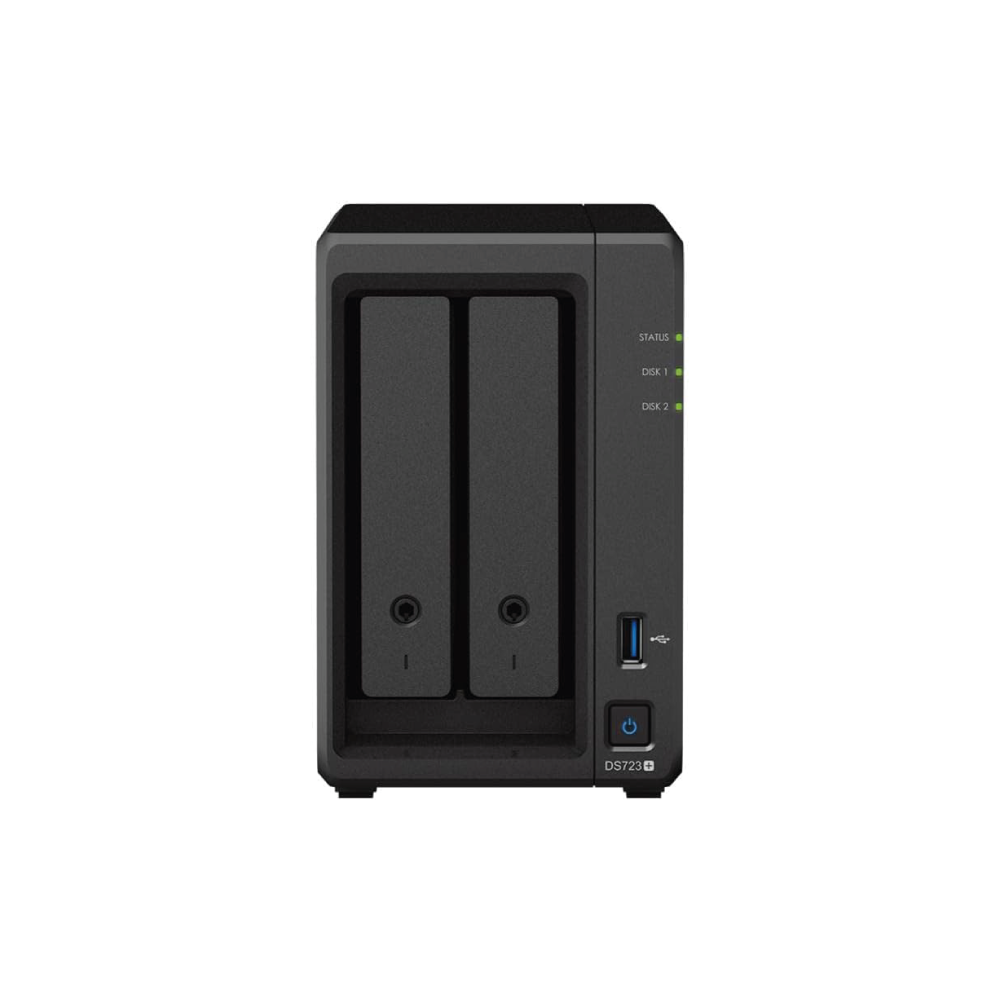 Synology DS723+ NAS Server System 2bay Diskstation 4TB/6TB/8TB vorinstalliert