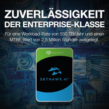 Seagate SkyHawk AI 10TB Interne Festplatte ST10000VE001 3,5 Zoll HDD SATA3