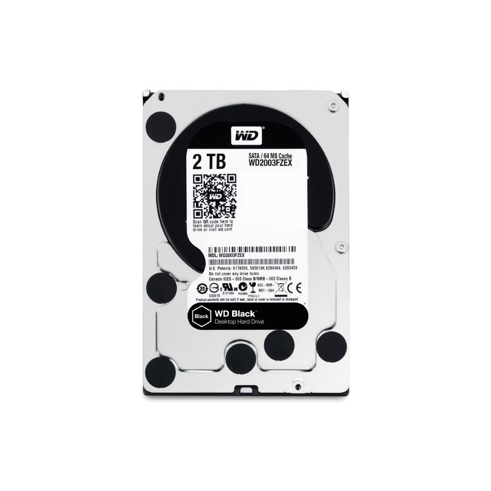Western Digital WD Black 2TB Interne Festplatte WD2003FZEX 3,5 Zoll HDD SATA3
