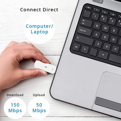 ZTE MF833U1 Surfstick LTE CAT4/4G USB-Dongle 150 Mbit/s Multiband-Konfiguration