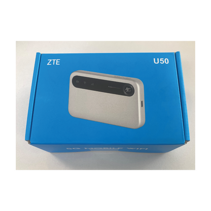 ZTE U50 Mobiler Router Hotspot 5G WiFi mit SIM-Steckplatz bis zu 32 Geräte  Weiß