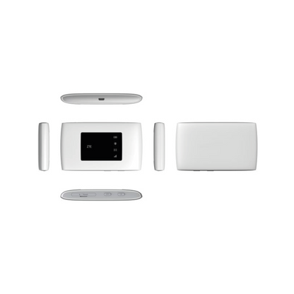 ZTE MF920U Mobiler Router Cat4/4G LTE Hotspot 150Mbit/s 2000mAh Akku - weiß