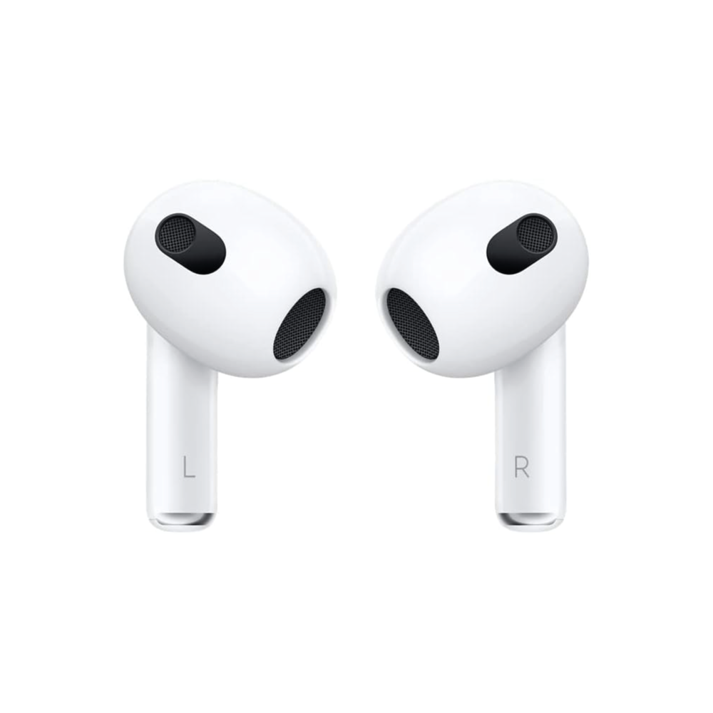 Apple AirPods 3. Generation 2022 mit Lightning Charging Case Kopfhörer - weiß
