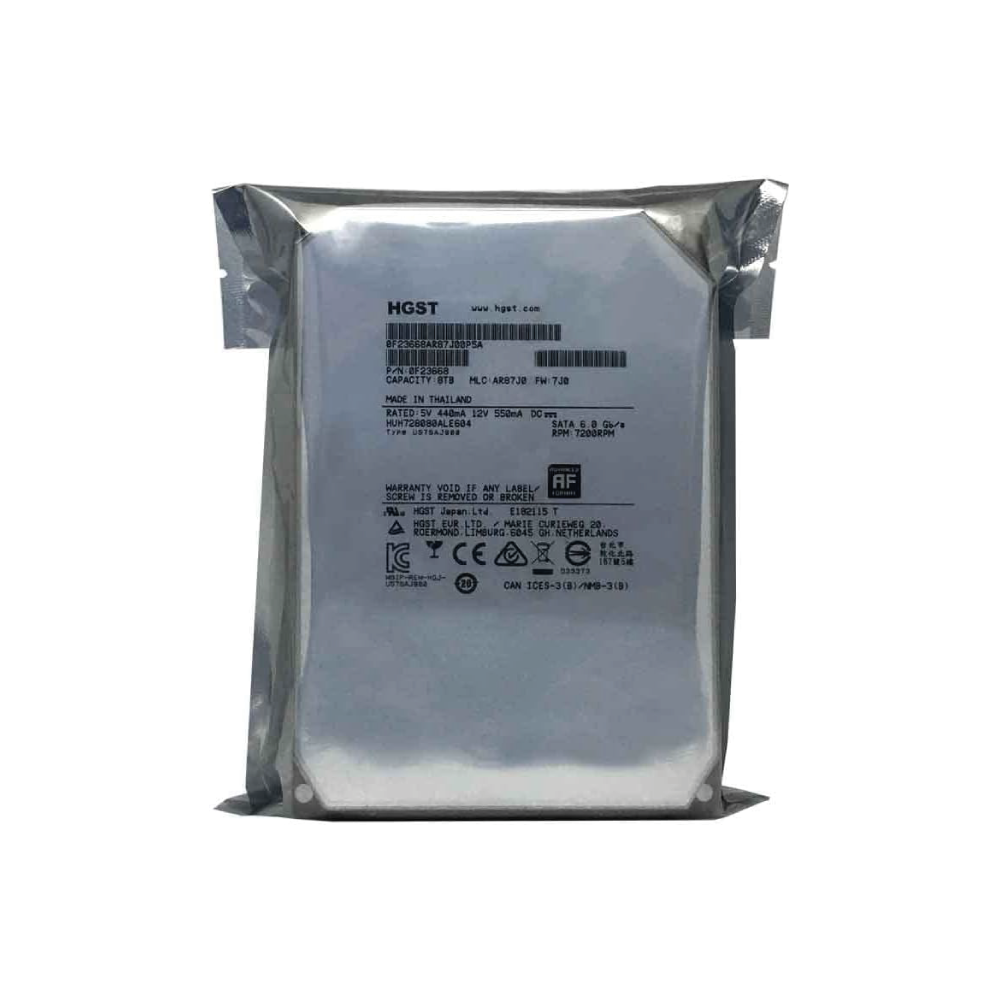 WD HGST Ultrastar He8 8TB Internal Hard Drive HUH728080ALE604 3.5 inch HDD SATA3