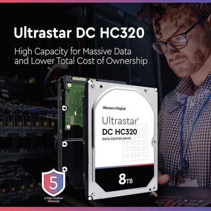 WD HGST Ultrastar DC HC320 8TB Interne Festplatte HUS728T8TALE6L4 HDD SATA3