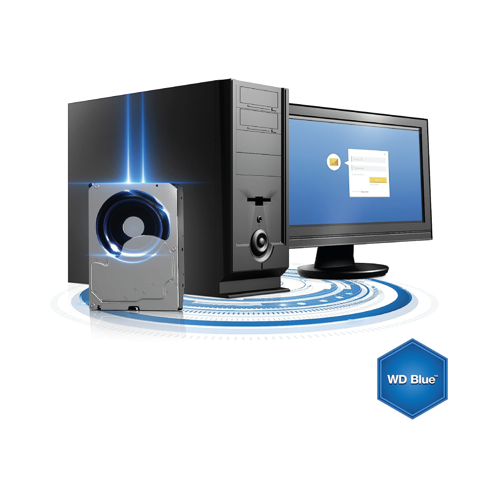 Western Digital WD Blue 500GB Interne Festplatte WD5000AAKX 3,5 Zoll HDD SATA3