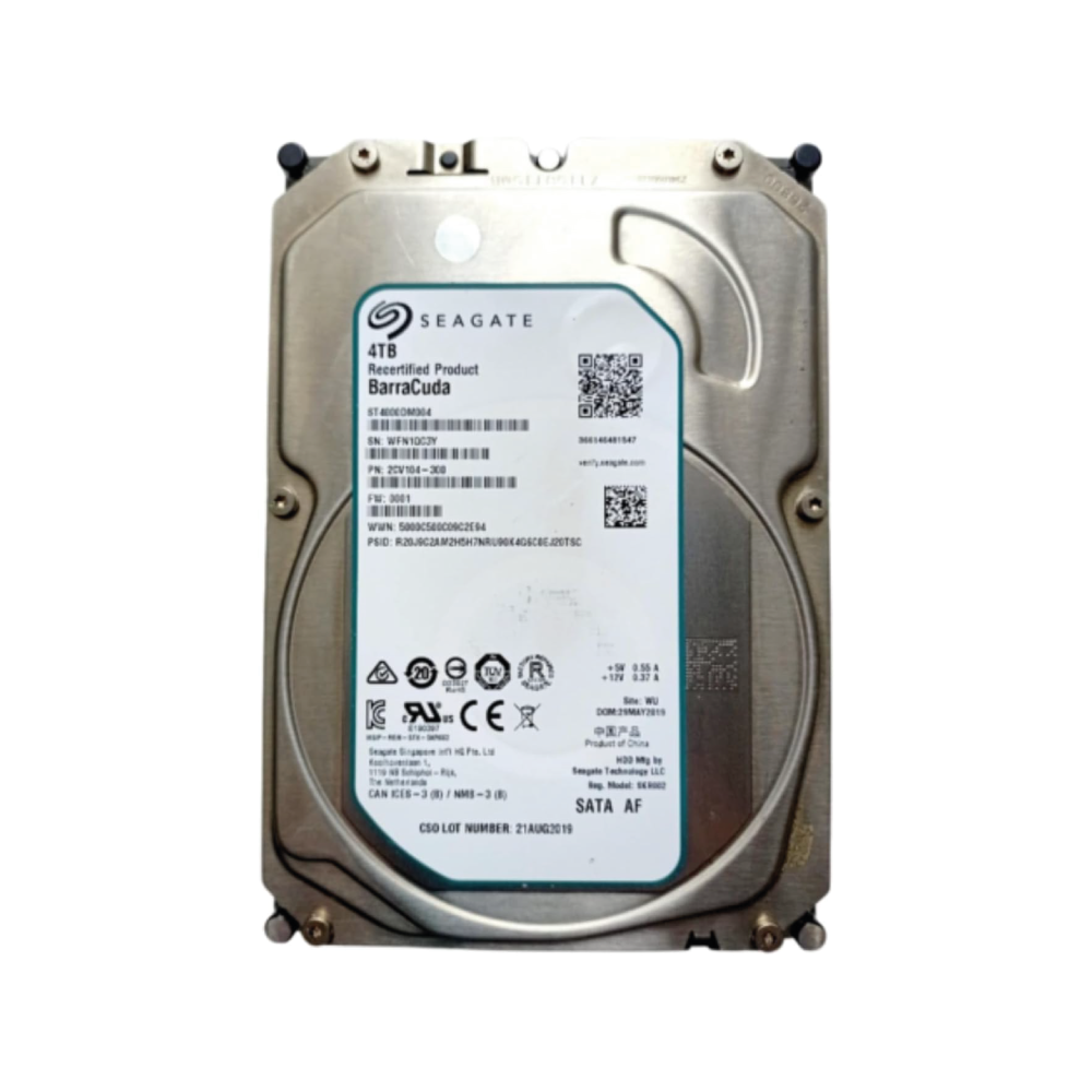 Seagate Barracuda 4TB Interne Festplatte ST4000DM004 3,5 Zoll HDD SATA3 5400RPM