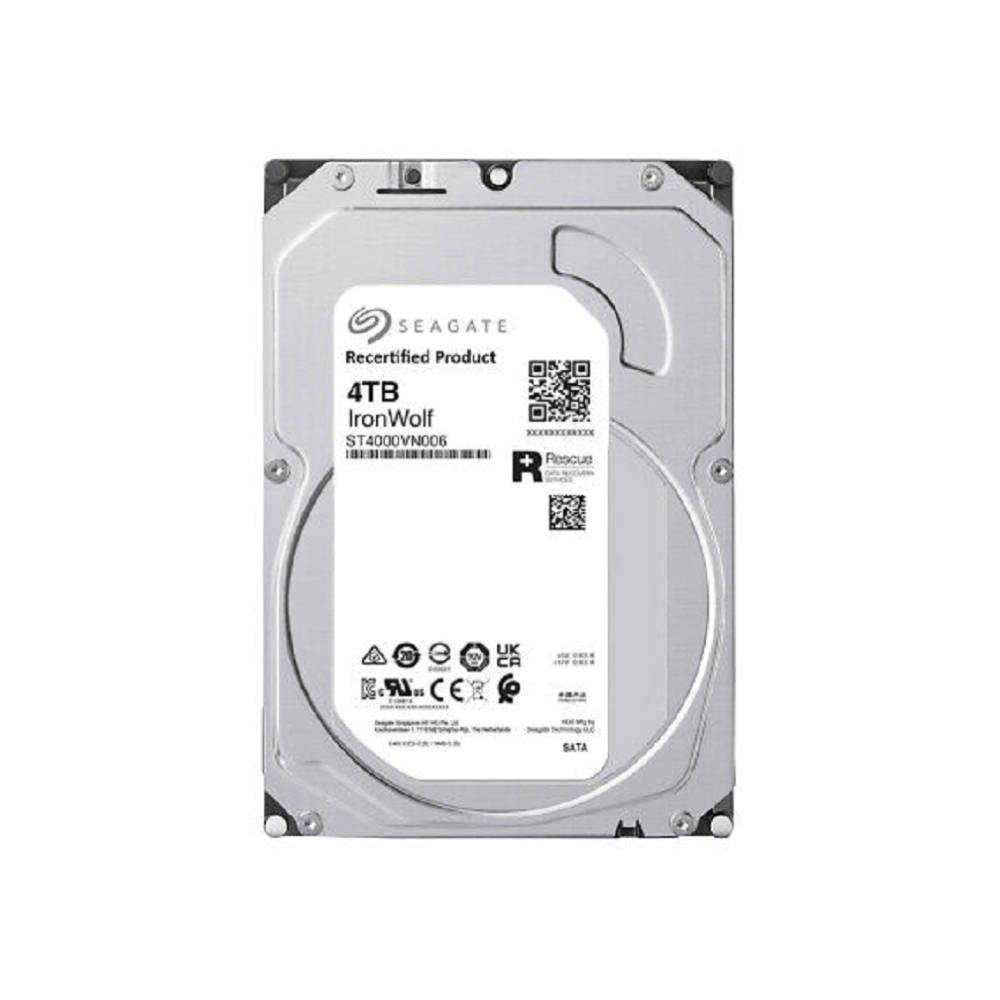 Seagate IronWolf 4TB Interne NAS Festplatte ST4000VN006 3,5 Zoll HDD SATA3 256MB