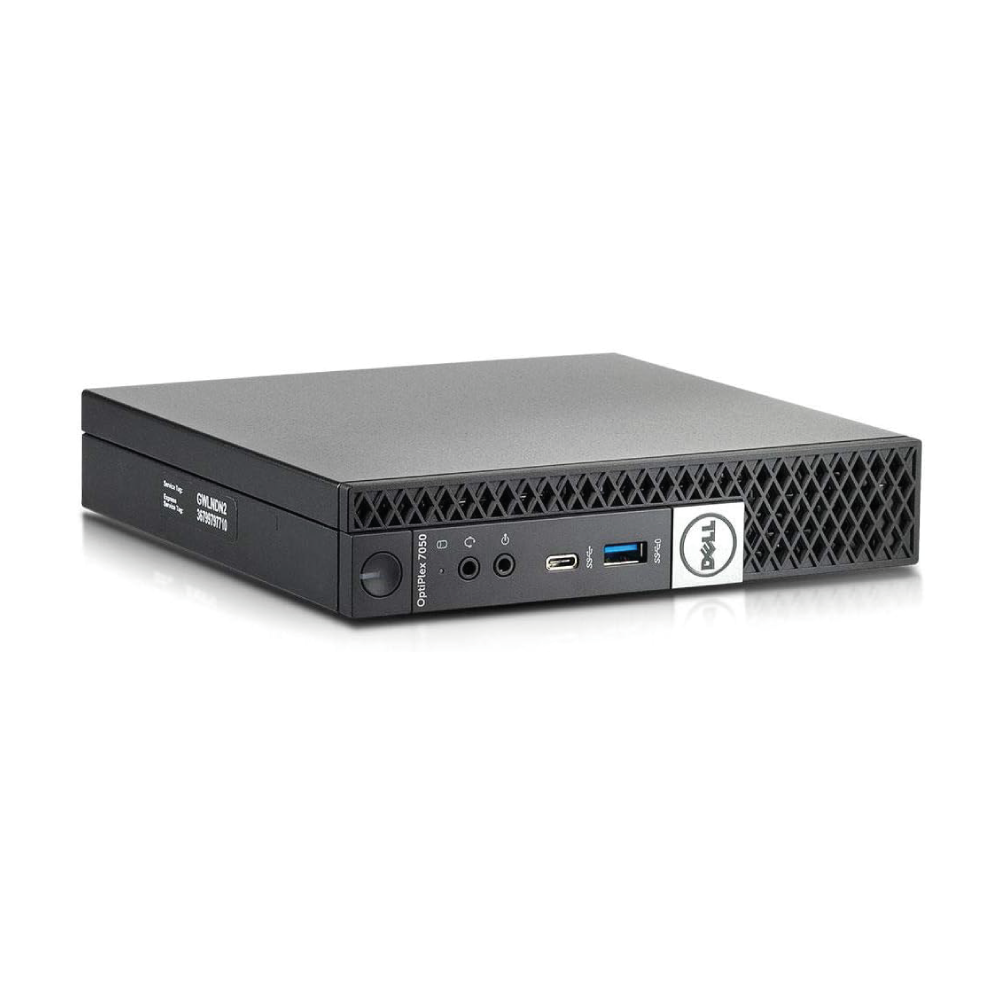 DELL OptiPlex 7050 Micro I5-7500T 16GB RAM 512GB NVME SSD Win10 Pro COA- Mini PC