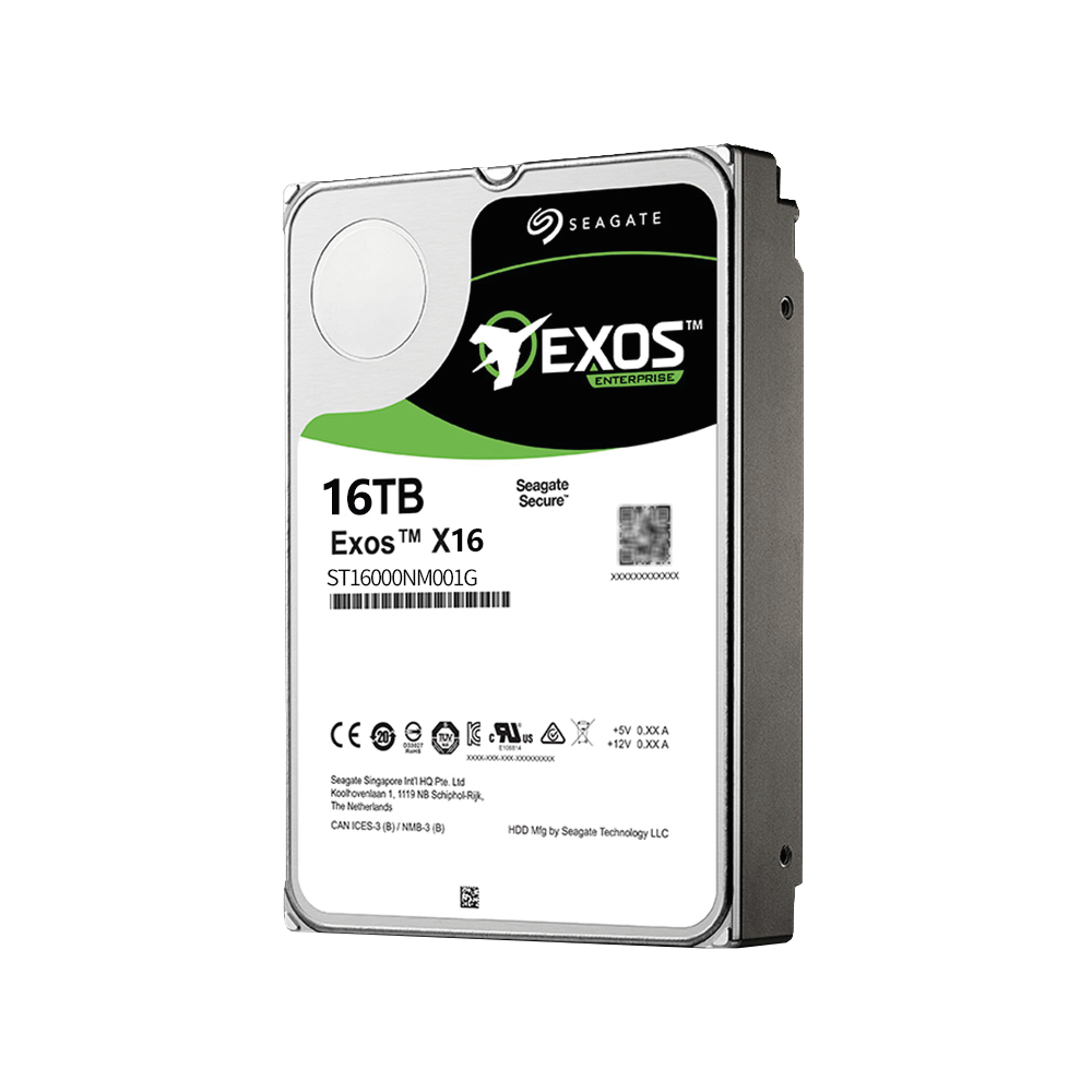 Seagate Exos X16 16TB Interne Festplatte ST16000NM001G 3,5 Zoll HDD SATA 6Gb/s