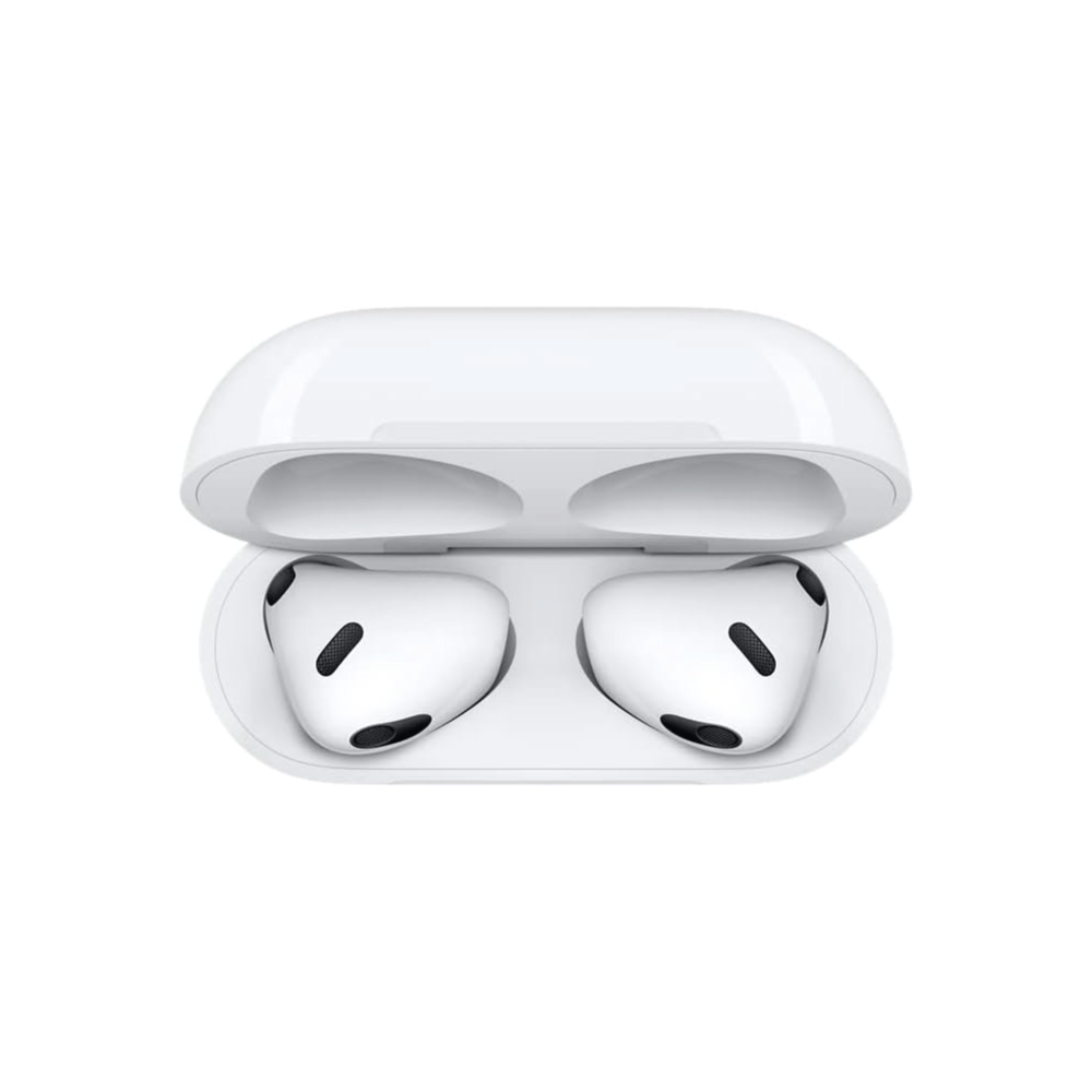 Apple AirPods 3. Generation 2022 mit Lightning Charging Case Kopfhörer - weiß