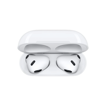 Apple AirPods 3. Generation 2022 mit Lightning Charging Case Kopfhörer - weiß