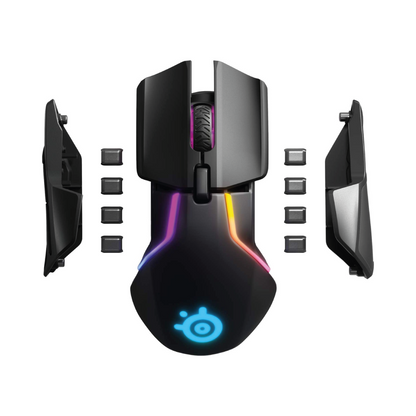 SteelSeries Rival 650 Quantum Wireless Gaming Maus USB 2.4 GHz TrueMove Sensor