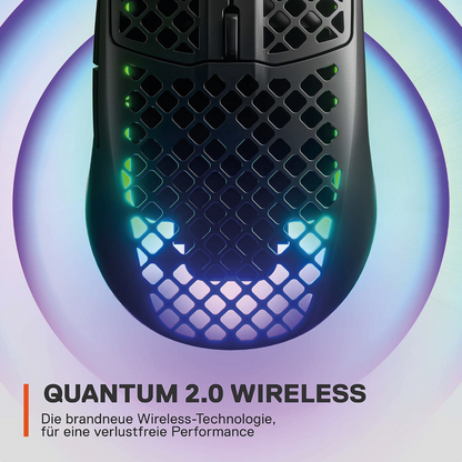 SteelSeries Aerox 3 Wireless RGB Gaming Maus 18.000 DPI TrueMove Air-Sensor