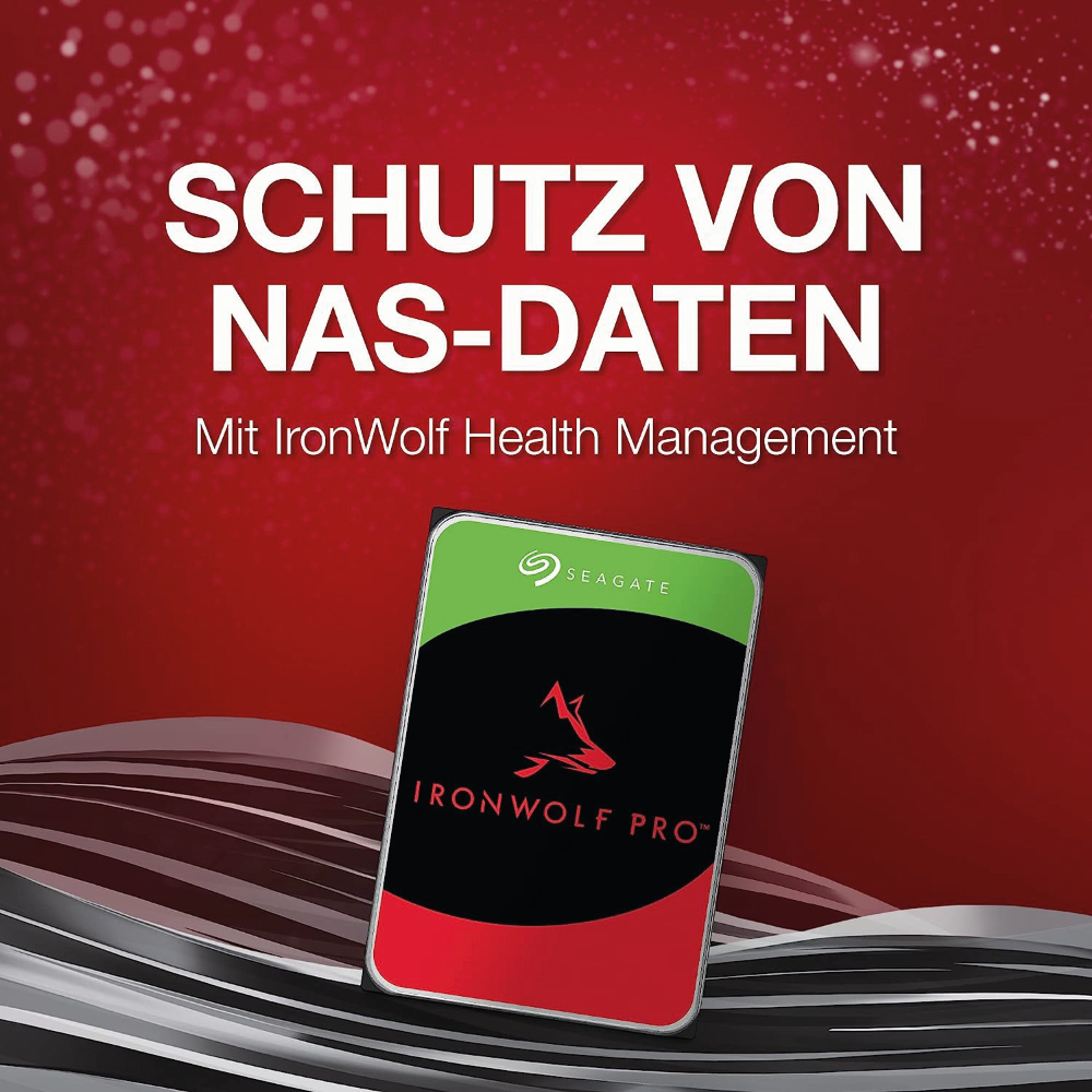 Seagate IronWolf NAS 12TB Interne Festplatte ST12000VN0007 3,5 Zoll HDD SATA3