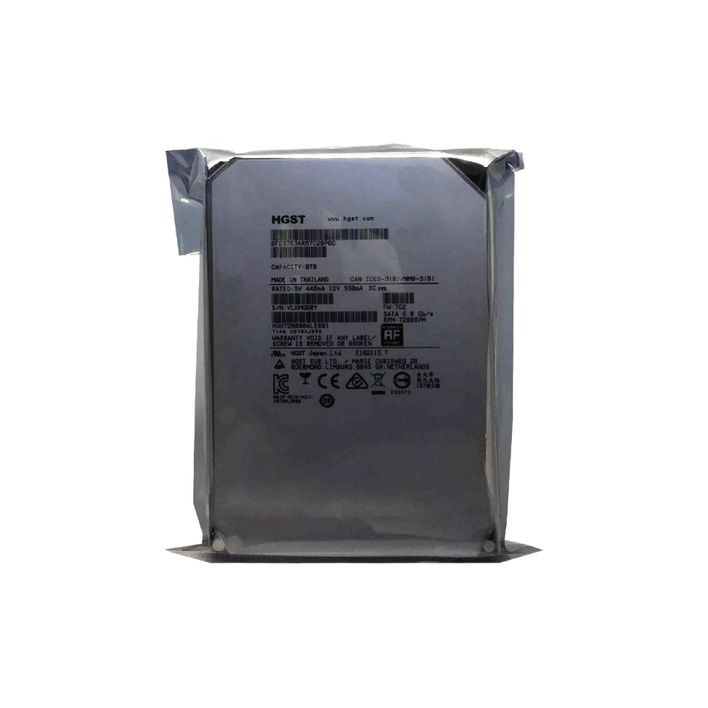 HGST Ultrastar He8 8TB Interne Festplatte HUH728080ALE601 3,5 Zoll HDD SATA3