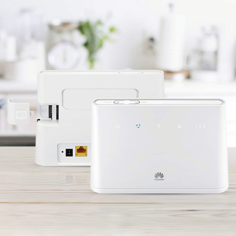 Huawei B311-221 LTE 4G WLAN Router 2 Cat4 150 Mbit/s  WiFi 300Mbps - Weiß