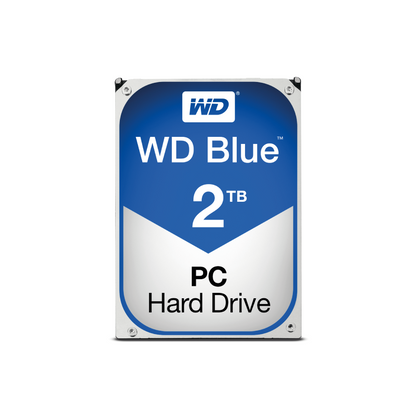 Western Digital Blue 2TB Interne Festplatte WD20EZRZ 3,5 Zoll HDD SATA3 5400RPM