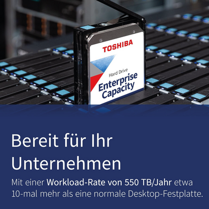 Toshiba Enterprise Capacity 10TB Interne Festplatte MG06ACA10TEY 3,5 Zoll HDD