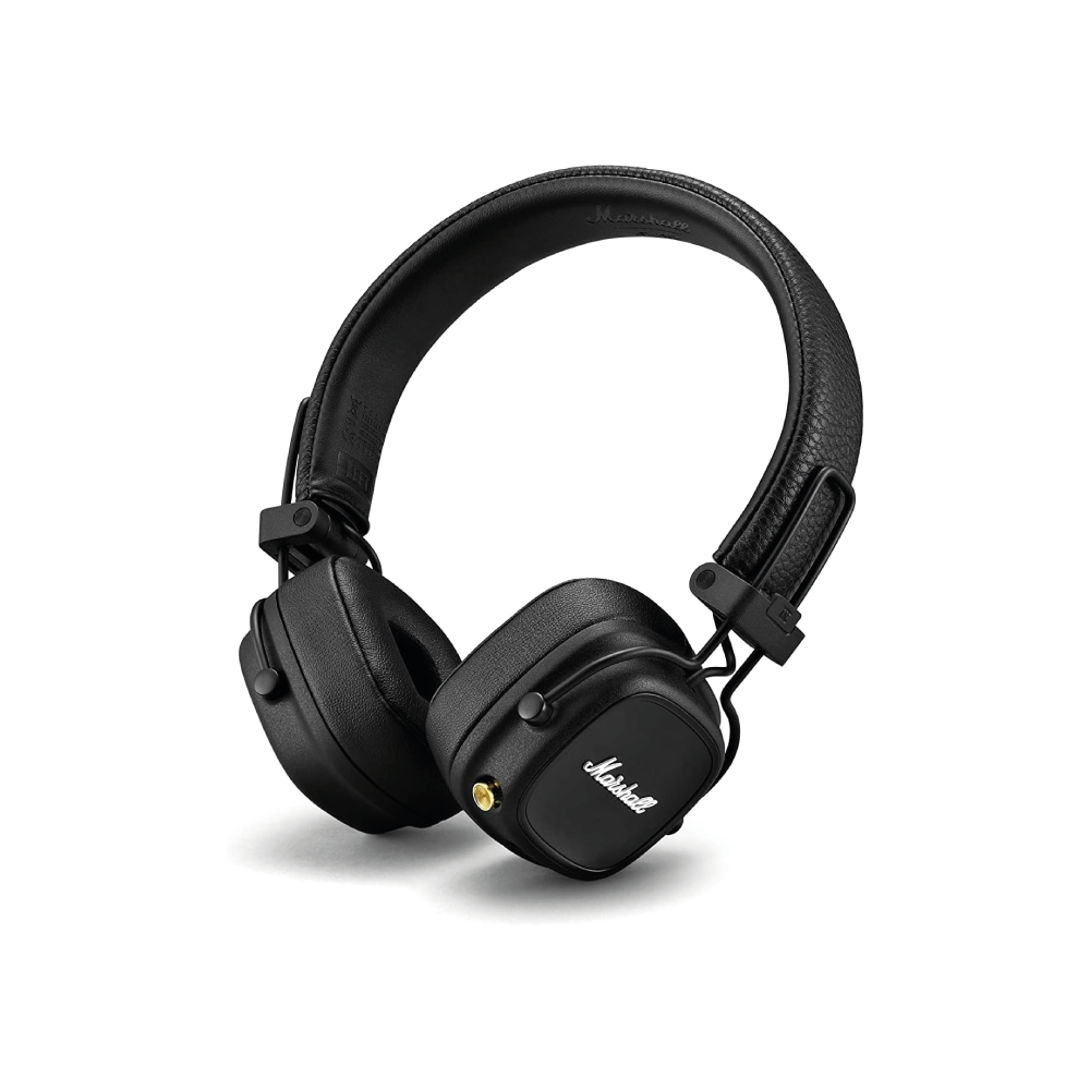 Marshall Major IV Bluetooth Kopfhörer kabelllos - on ear - faltbar black/brown