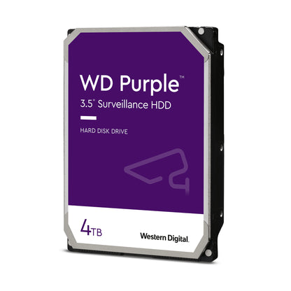 Western Digital WD Purple 4TB Interne Festplatte WD40PURZ 3,5 Zoll HDD SATA6Gb/s