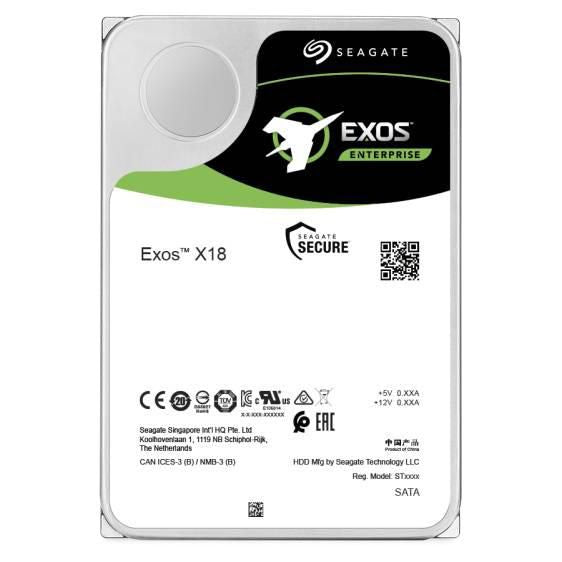 Seagate Exos X18 14TB Interne Festplatte ST14000NM000J 3,5 Zoll HDD SATA3 256MB