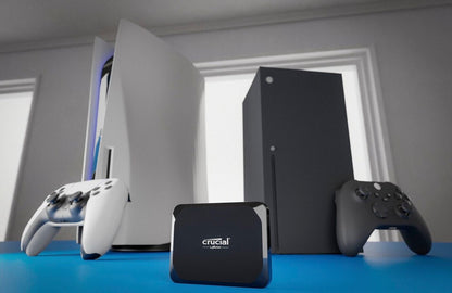 Crucial X9 Externe SSD 2TB CT2000X9SSD9 High-Speed USB-C Portable SSD 1050 MB/s