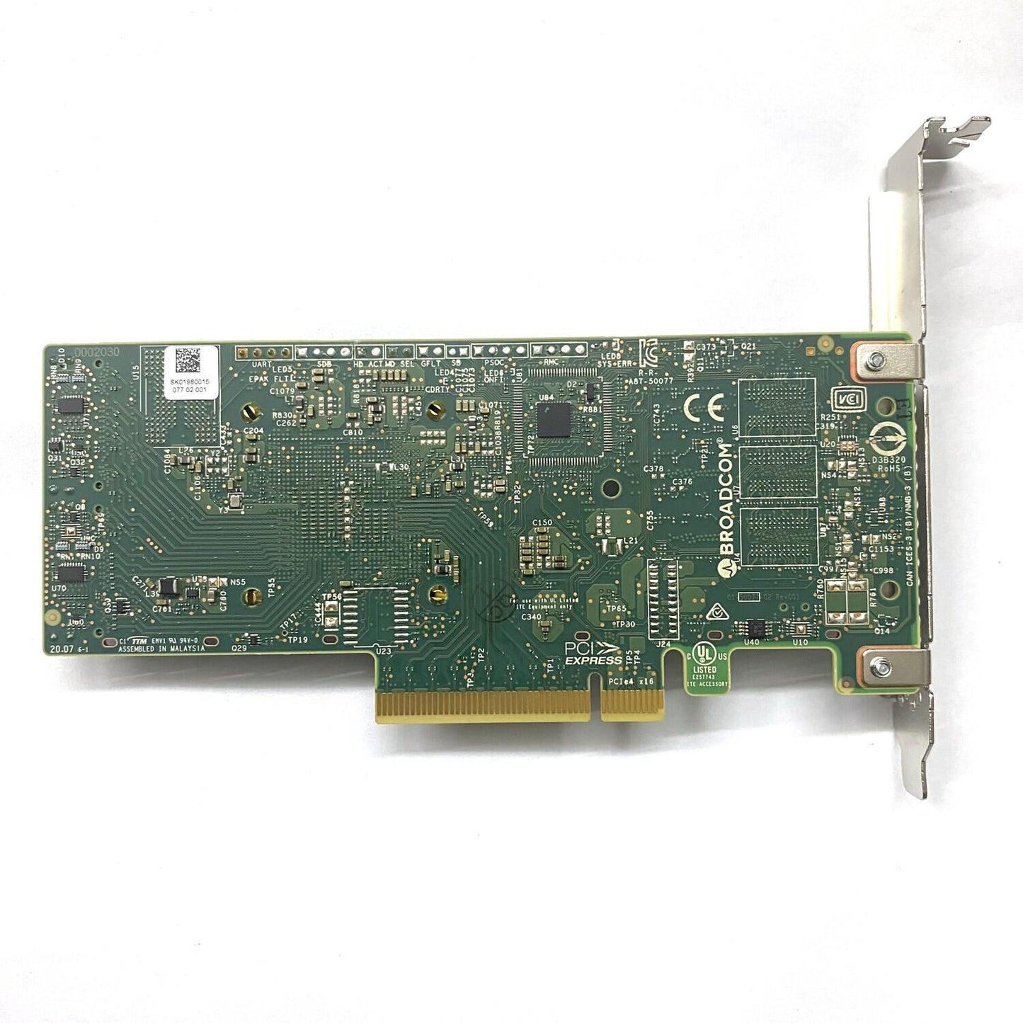 Broadcom HBA 9500-16i Tri-Mode Speicher-Controller PCIe 4.0x8 | 16-Port SAS/SATA