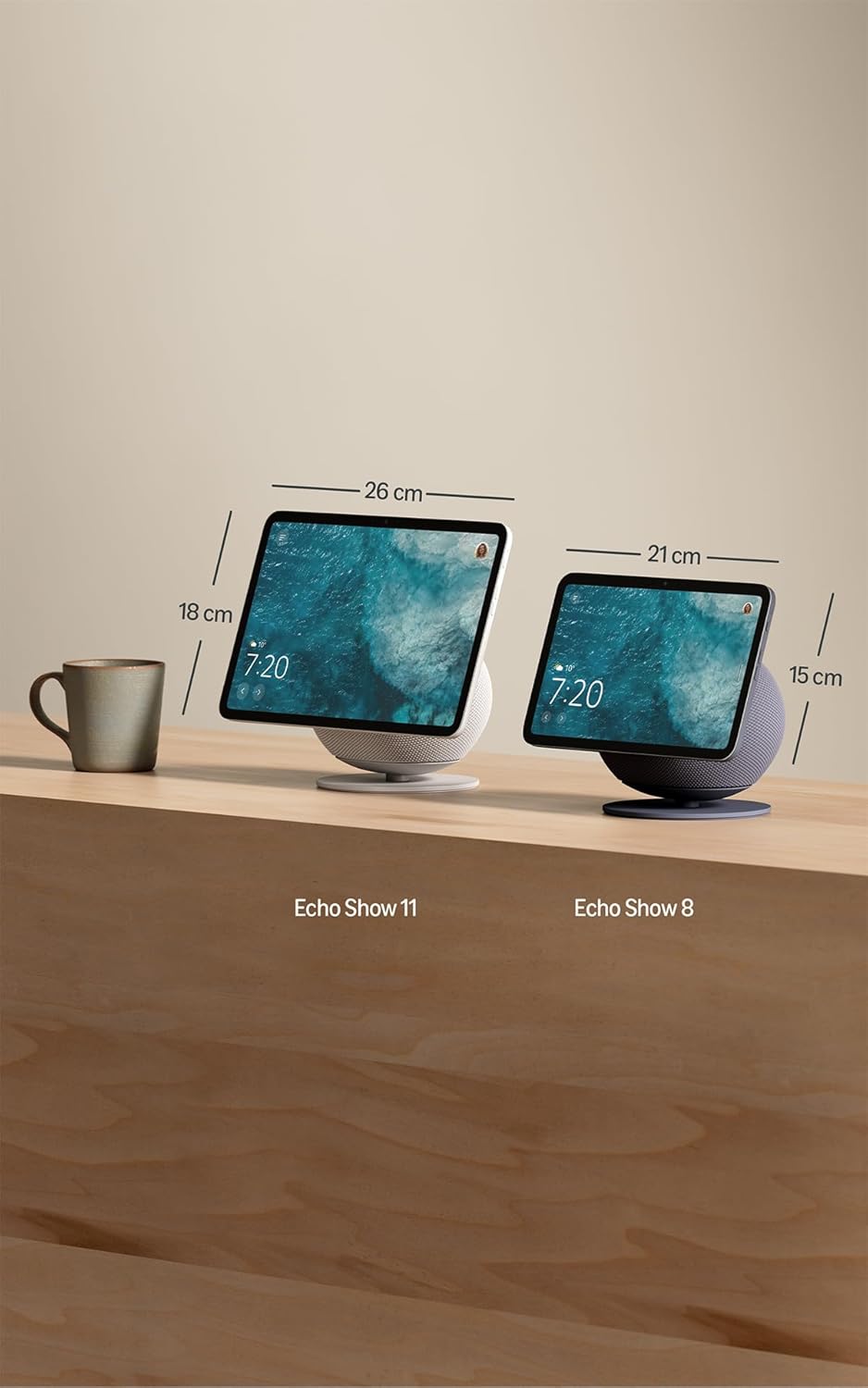 Amazon Echo Show 8 (2025) Smart Display 8,7" HD mit Alexa, 3D-Audio & Smart-Home-Hub – Graphit