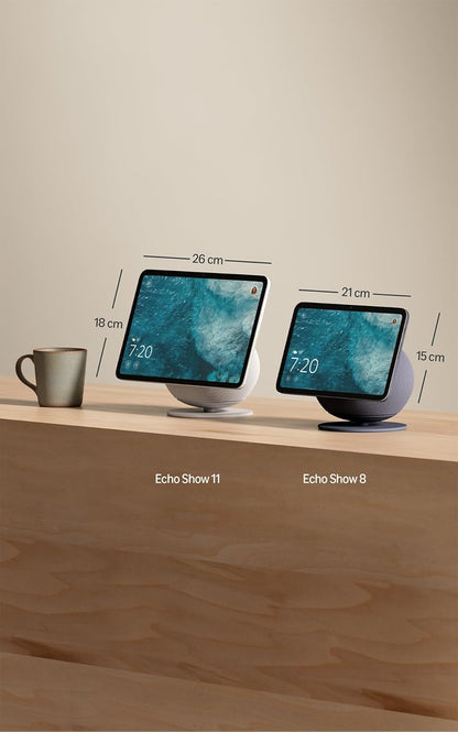 Amazon Echo Show 8 (2025) Smart Display 8,7" HD mit Alexa, 3D-Audio & Smart-Home-Hub – Graphit