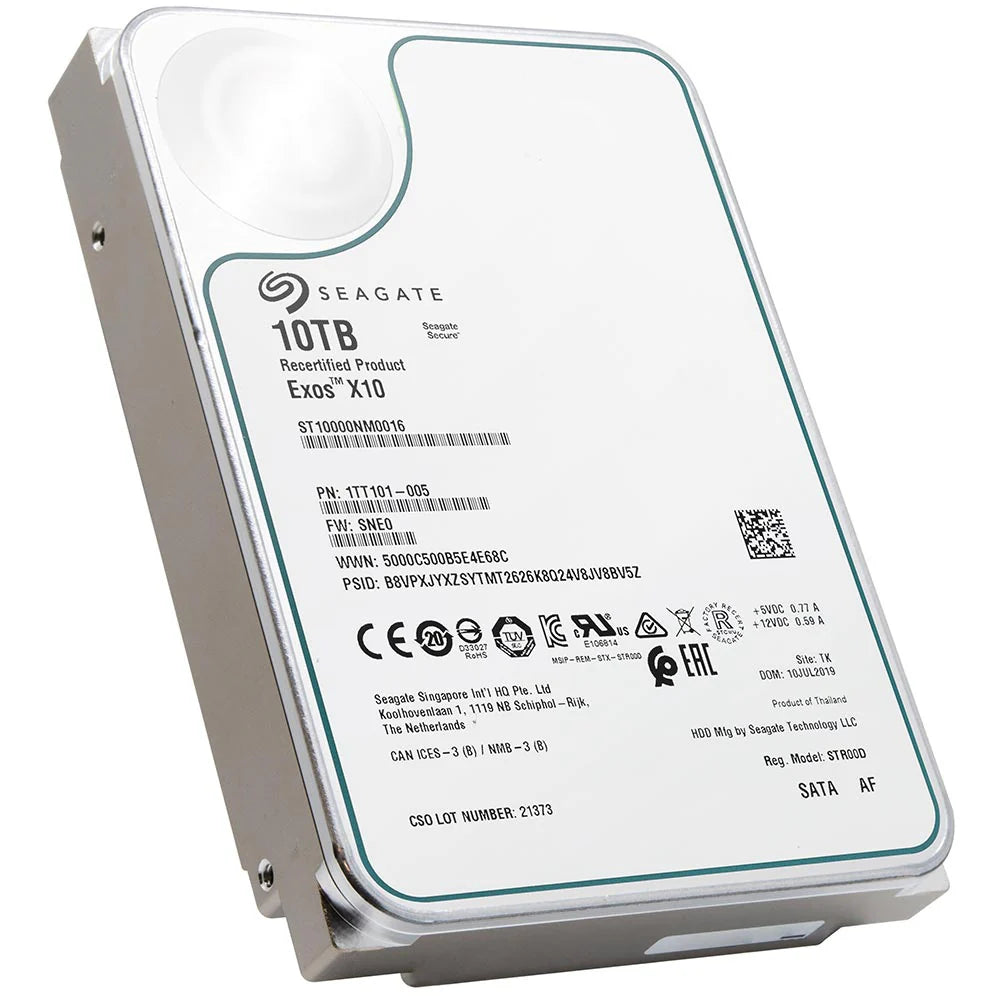 Seagate Exos X10 10TB Interne Server Festplatte ST10000NM0016 3,5 Zoll HDD SATA3 #1
