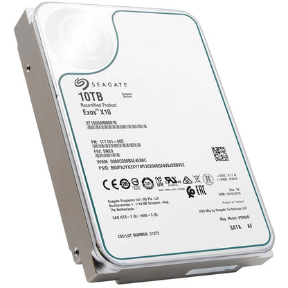 Seagate Exos X10 10TB Interne Server Festplatte ST10000NM0016 3,5 Zoll HDD SATA3 #1