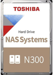 Toshiba N300 18TB Internal NAS Hard Drive HDEXZ10ZNA51F 3.5 Inch HDD SATA3 512MB