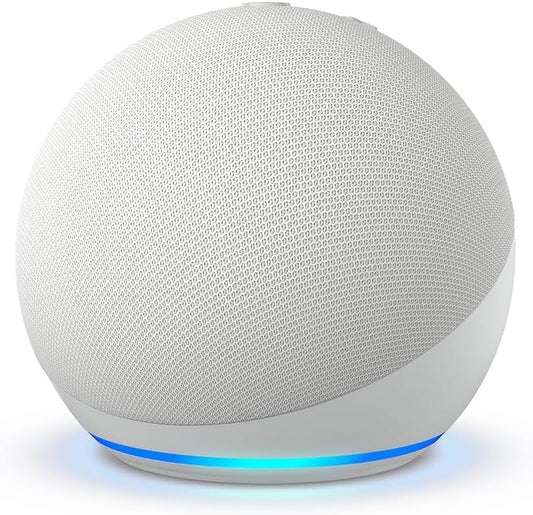 Amazon Echo Dot 5. Generation Smarter WLAN- und Bluetooth-Lautsprecher mit Alexa - Weiß