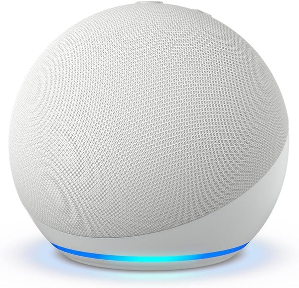 Amazon Echo Dot 5. Generation Smarter WLAN- und Bluetooth-Lautsprecher mit Alexa - Weiß