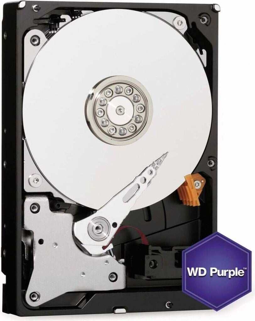 Western Digital WD Purple 4TB Interne Festplatte WD40PURZ 3,5 Zoll HDD SATA6Gb/s